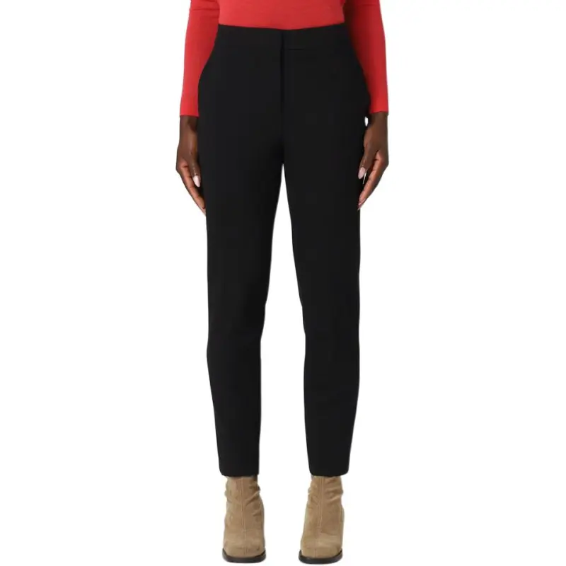 MaxMara Slim Cut Straight Leg Trousers-3