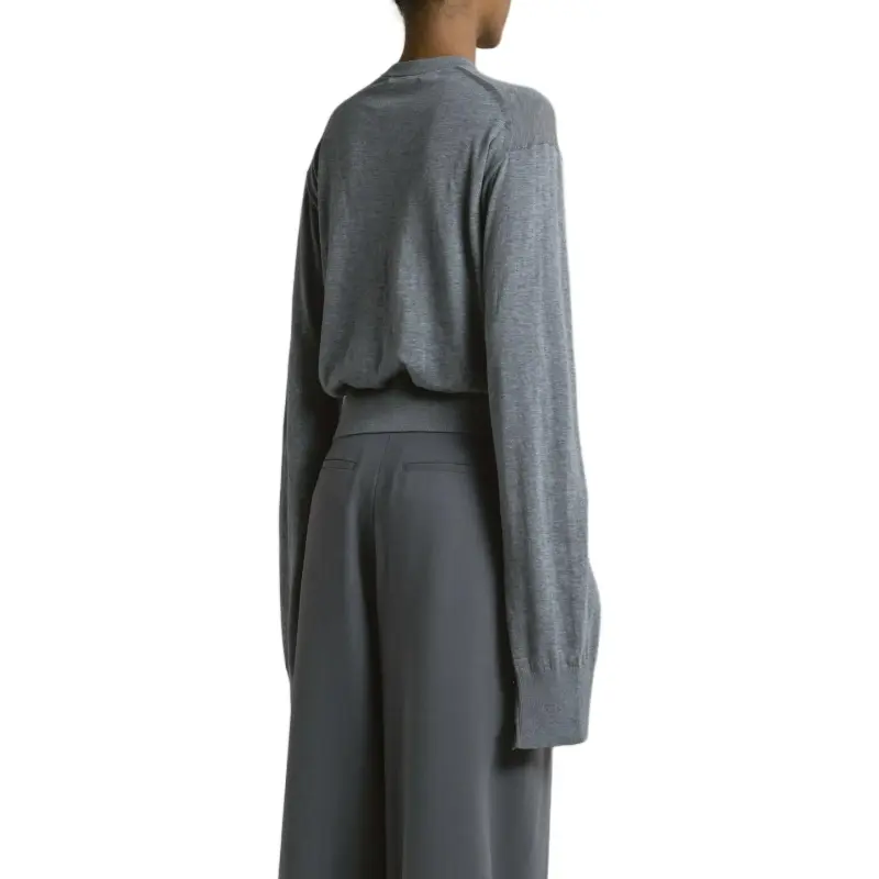 CINOH Knitwear Women's Charcoal Gray-4