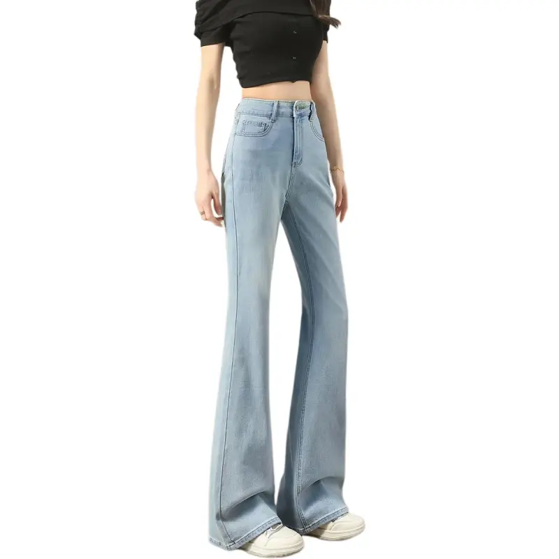 Weixi Jeans Women's Light Blue-5
