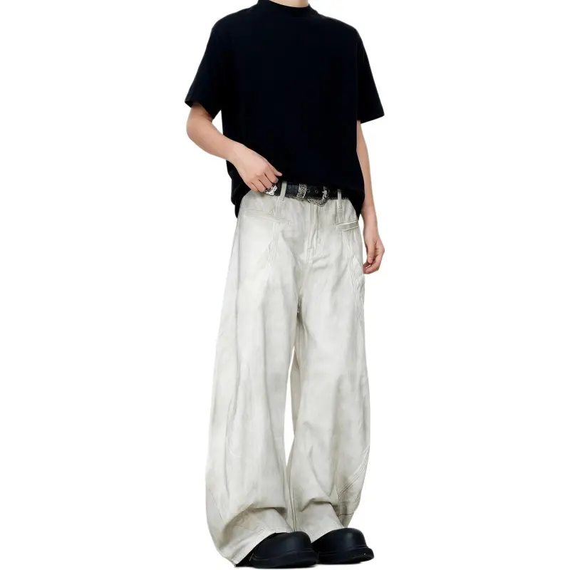 KVIV Jeans Men White -3