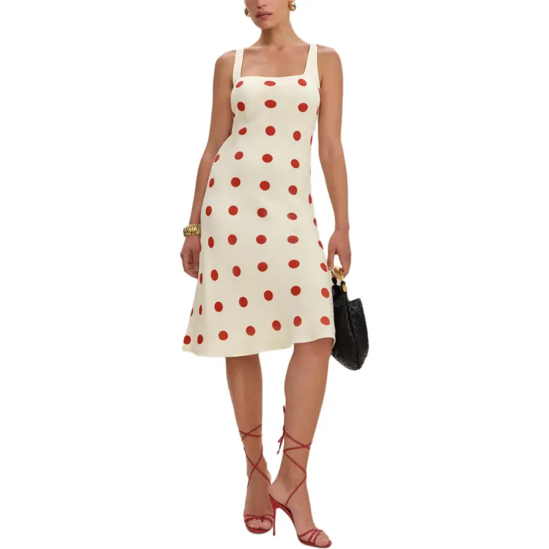 REFORMATION Iro Dress Slip Dress Women's-1