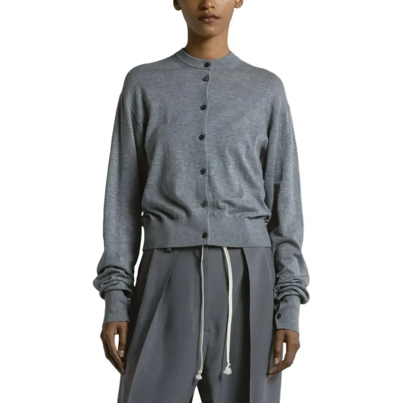 CINOH Knitwear Women's Charcoal Gray-6