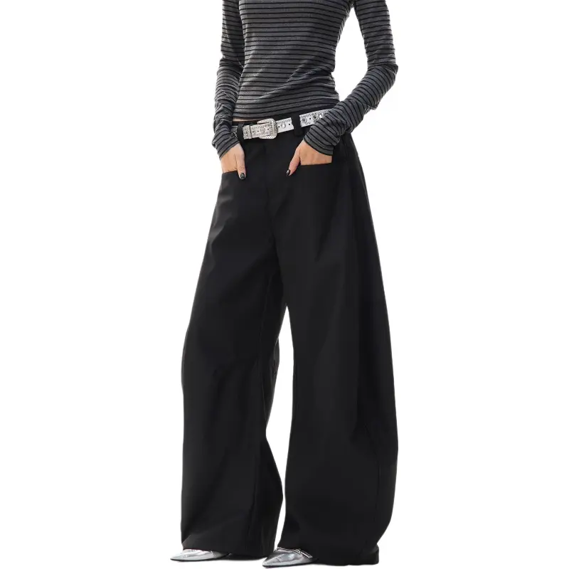 KVIV Suit Trousers Men Black-1