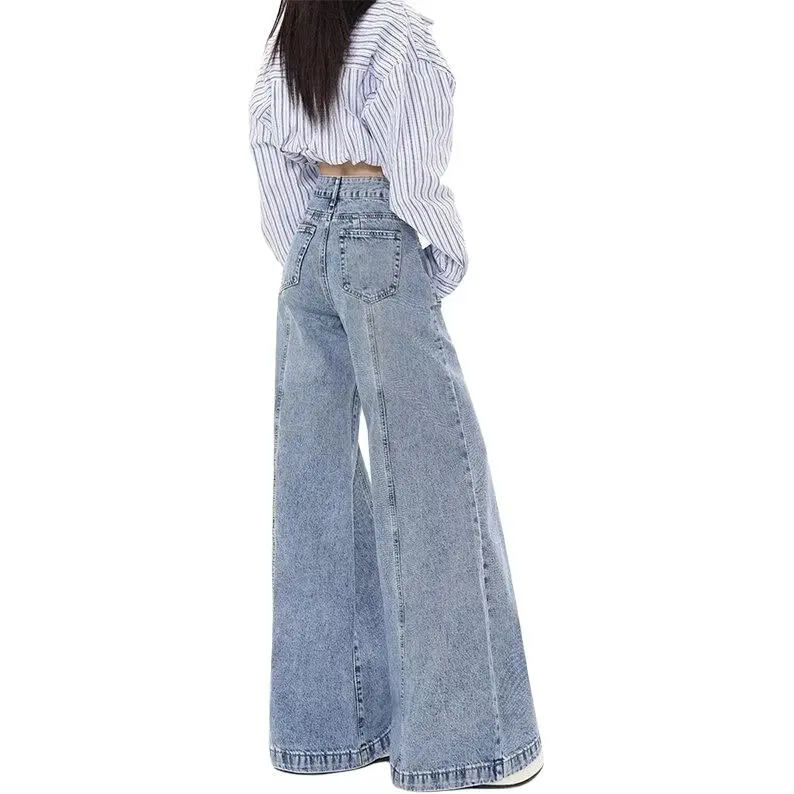 ADOONGA Jeans Women's Light Blue-1