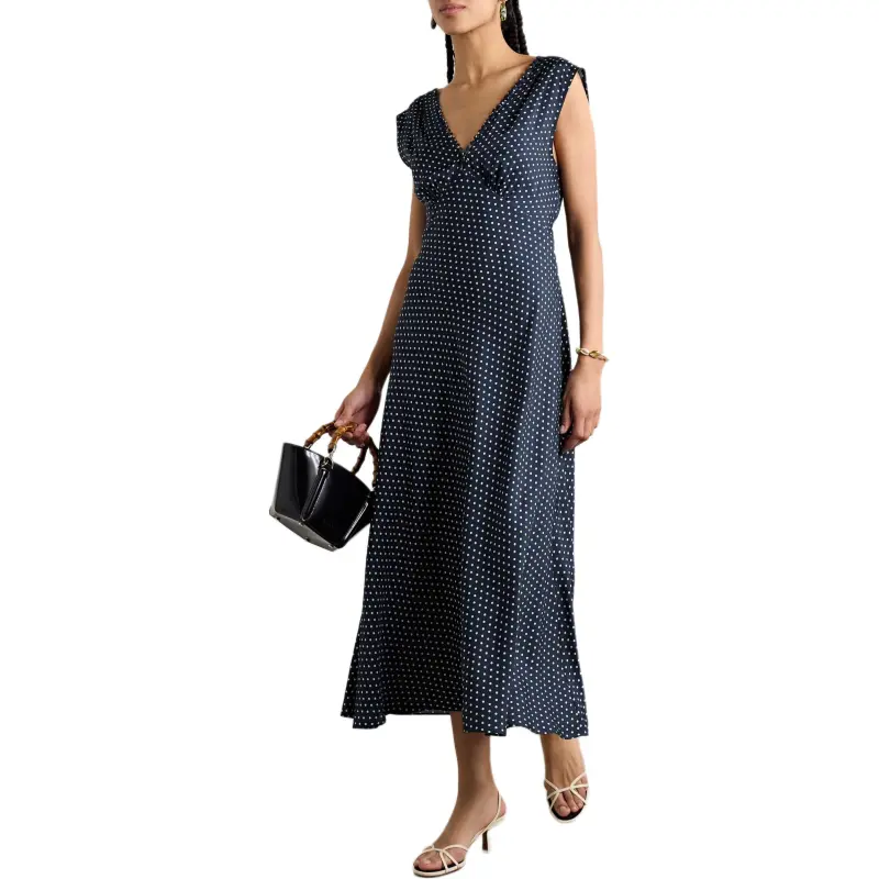NILI LOTAN Sleeveless Dress Women's Blue-1