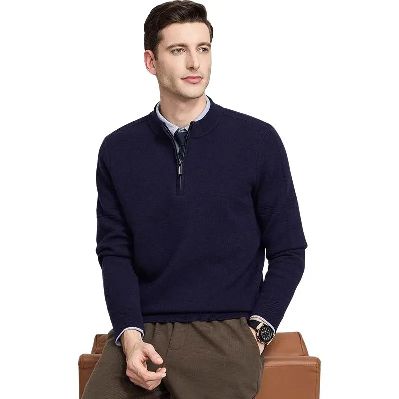 FIRS Sweaters Men Navy Blue-2
