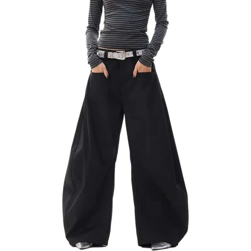 KVIV Suit Trousers Men Black-3
