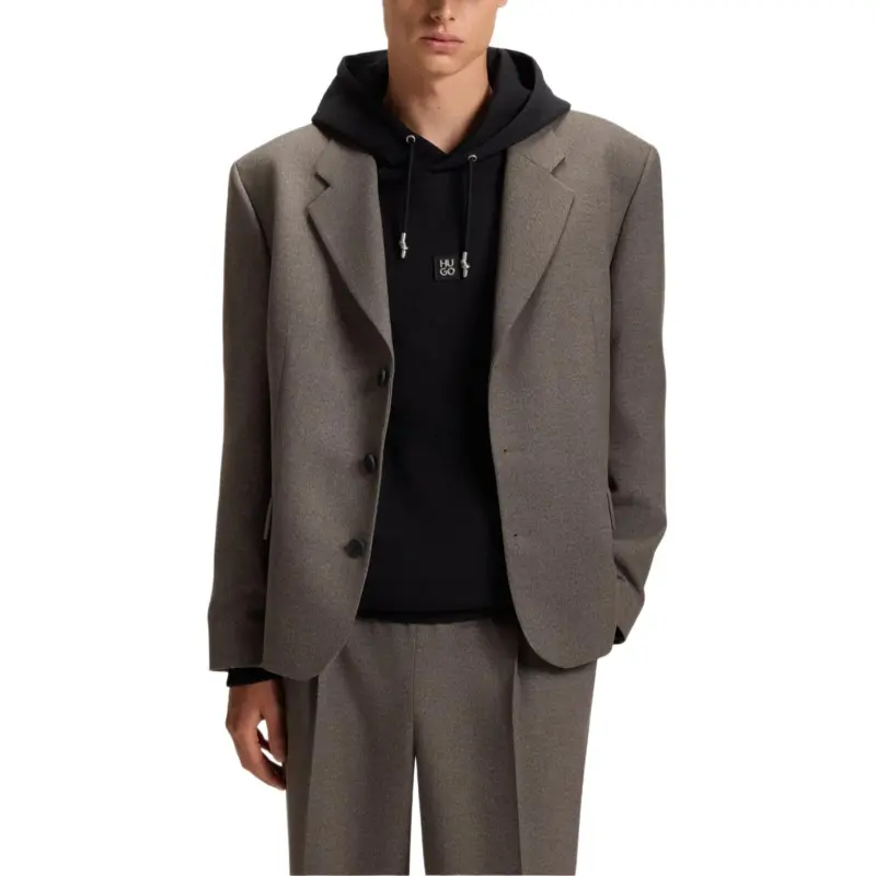 HUGO BOSS Business Suit Coat Unisex Brown-2