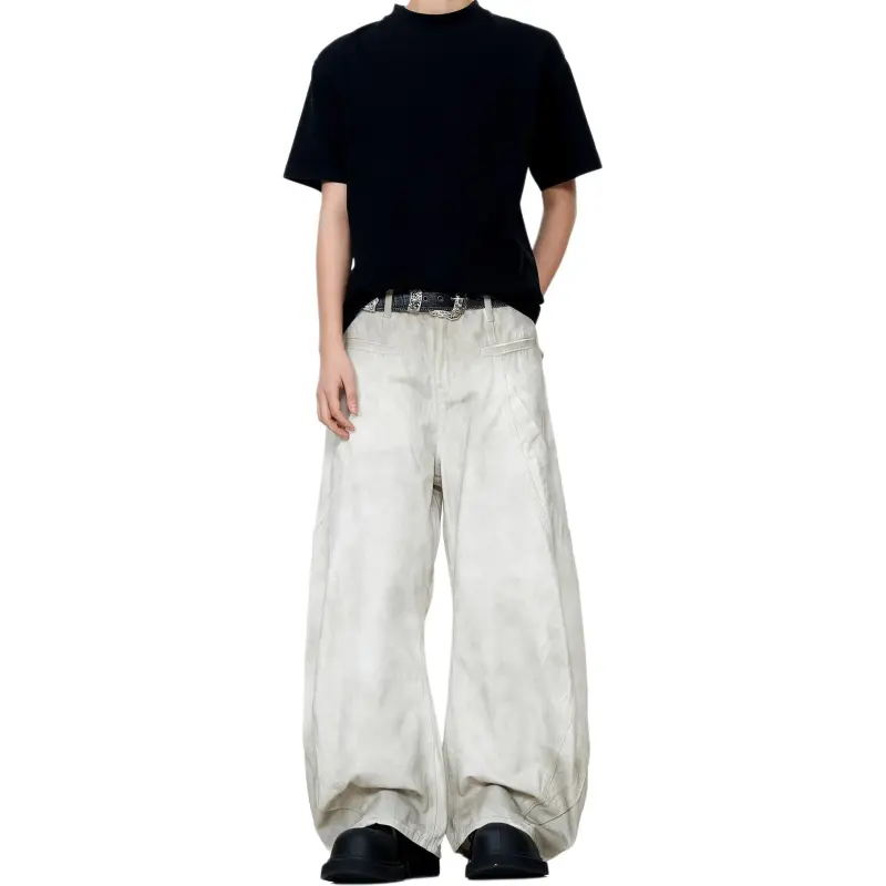 KVIV Jeans Men White -4