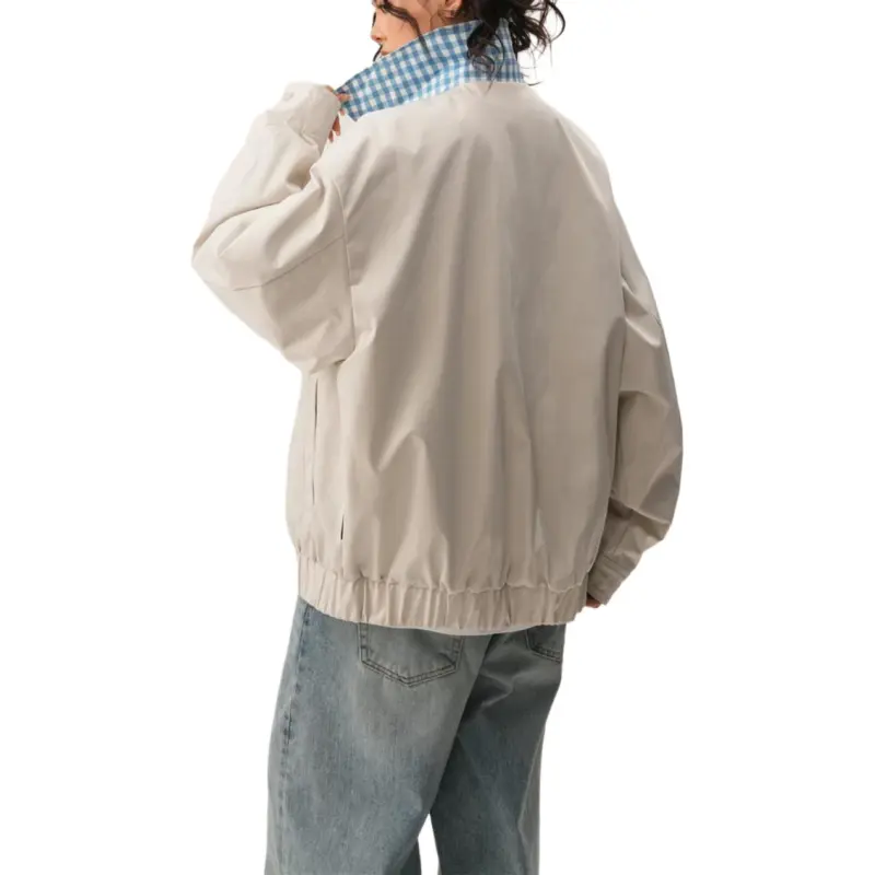 Mu Xiao Xin Jackets Coats Women's Cream Beige-1