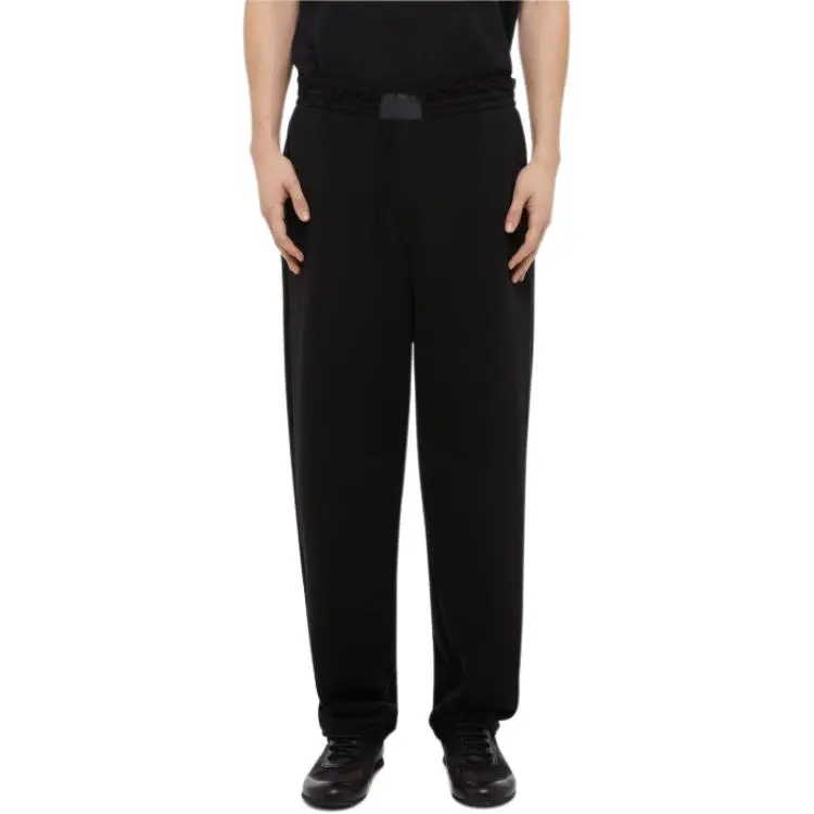 Helmut Lang SS25 Knitted Sports Pants Men's Black-1