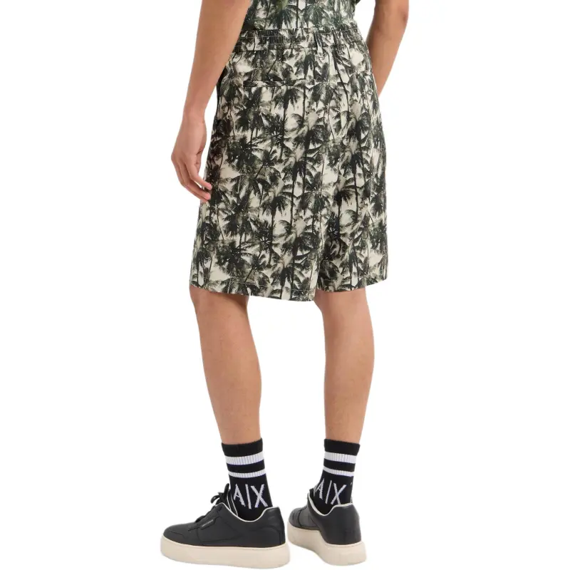 ARMANI EXCHANGE Graphic print Shorts-3