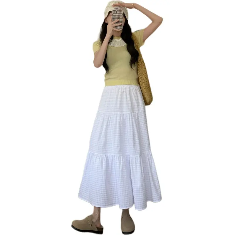 Mu Xiao Xin Casual Long Skirt Women's-7