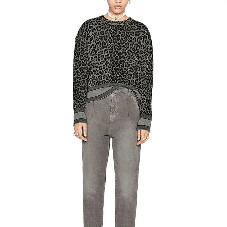 DIOR SS21 Sweater Women's Black Gray Color-2