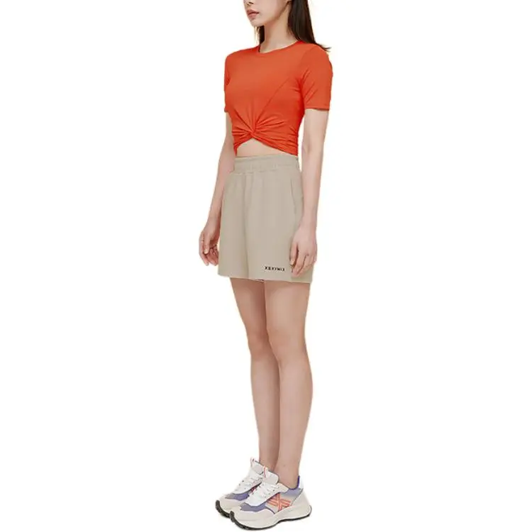 XEXYMIX T Shirt Women's Bright Red-2