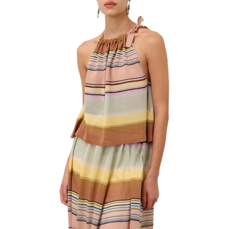 Zimmermann SS25 Tank Top Women's Multicolor-6