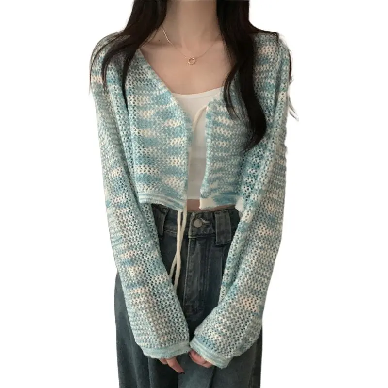 Flowers In Water Knitwear Women's-3