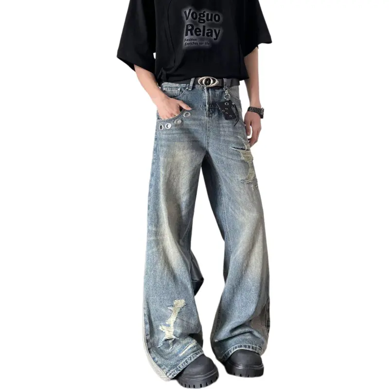 TESTUNG Jeans Unisex Classic Blue-8