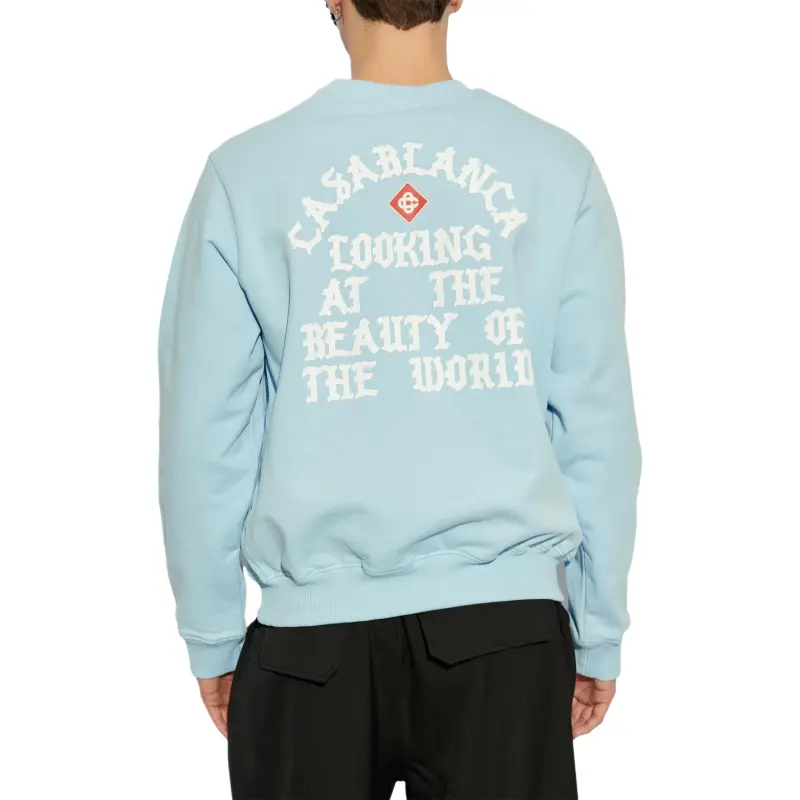 CASABLANCA Looking At The Beauty Of The World Sweatshirt-2