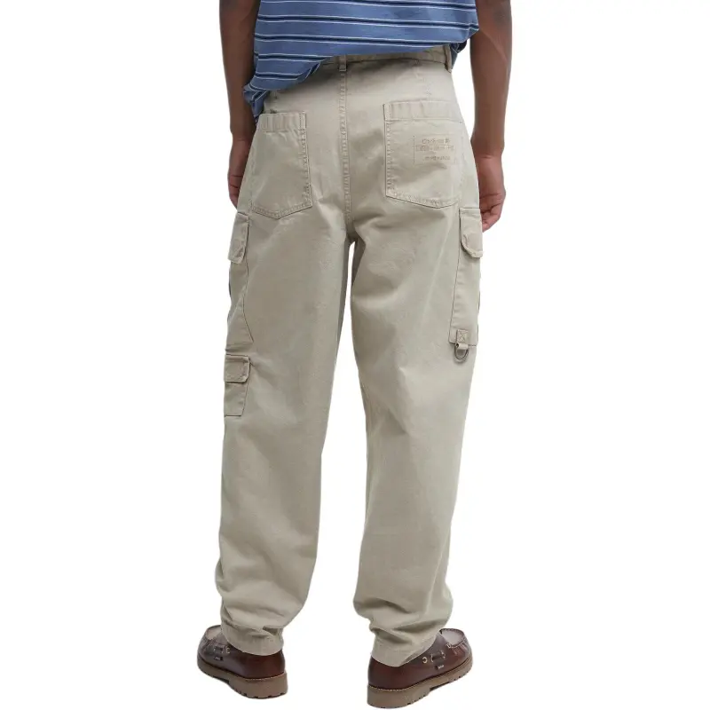 BARBOUR FW24 Cargo Pants Men's Vintage Khaki-2