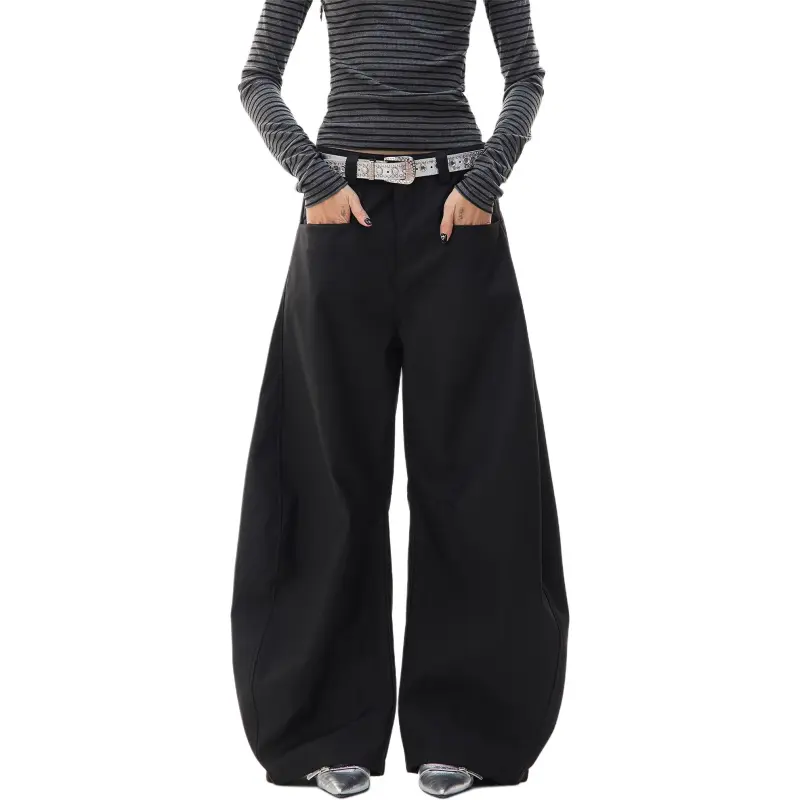 KVIV Suit Trousers Men Black-4
