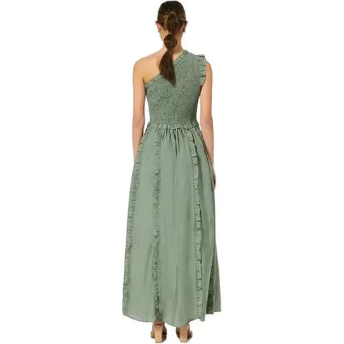 ELLIATTCOLLECTIVE Sleeveless Dress Women's Army Green