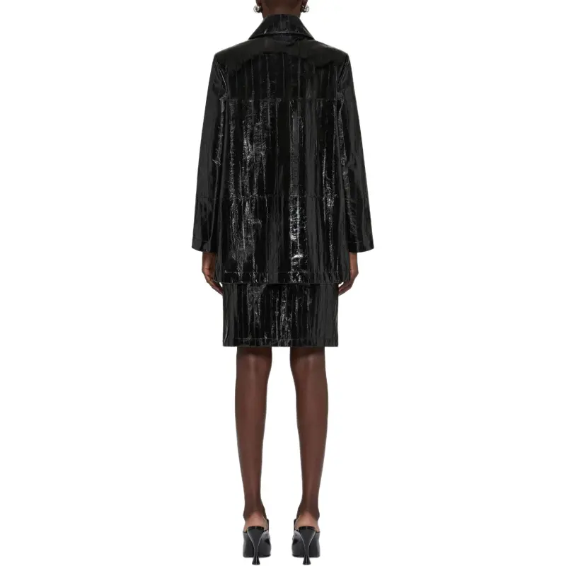 Givenchy Short Leather Jacket 'Black'-2