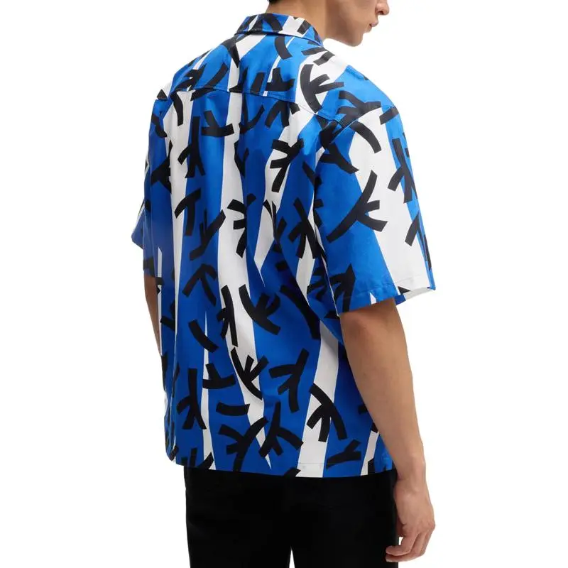 HUGO BOSS Shirts Men Blue-2