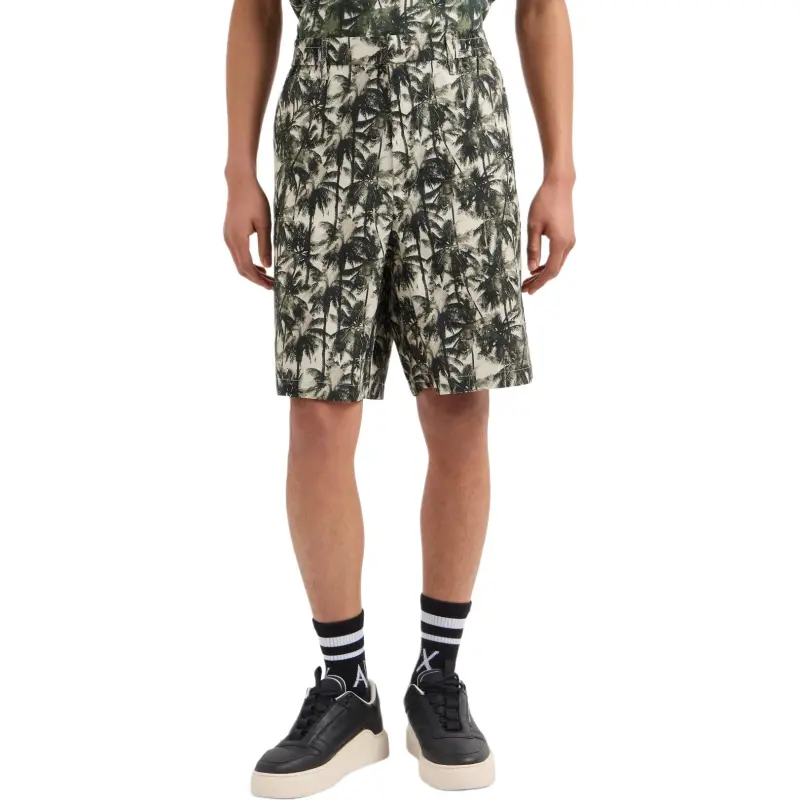 ARMANI EXCHANGE Graphic print Shorts-2