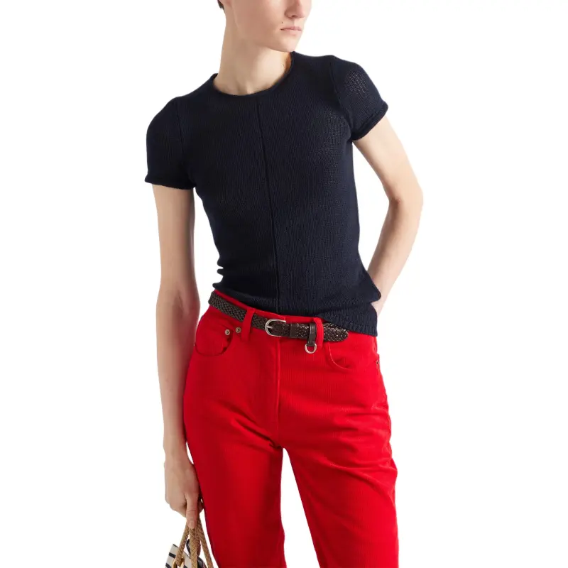PRADA Cashmere T shirt-2