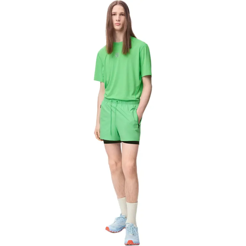 LOEWE x On SS25 Sports Shorts Men's Green-2