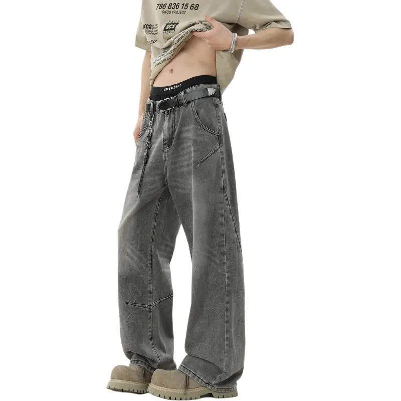 GWAF Jeans Unisex Concrete Gray-5