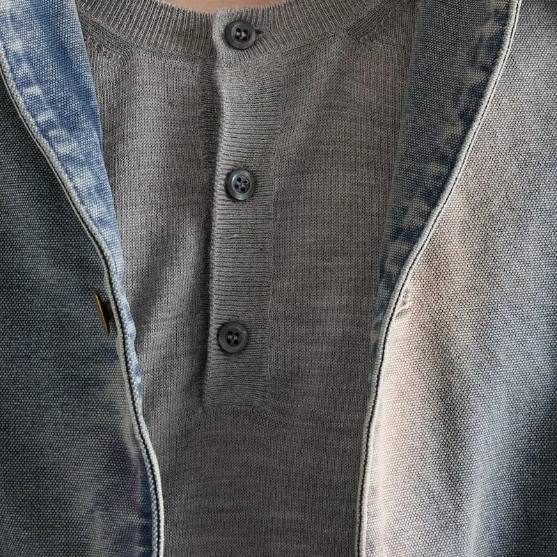 PRADA Cashmere Sweater Men's Gray-4