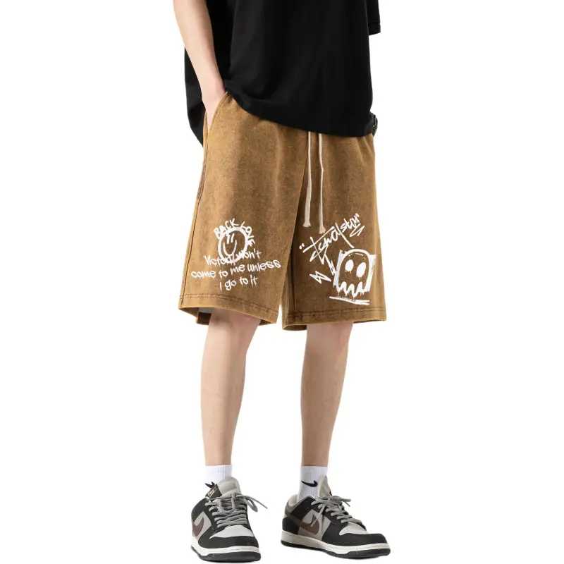 FONDLOOK Casual Shorts Unisex-13