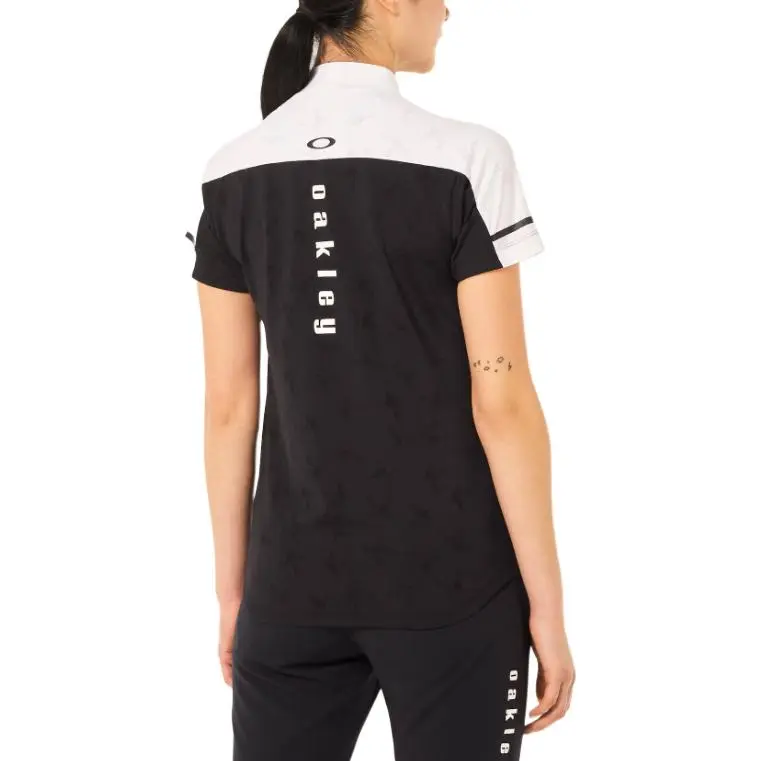 Oakley SS25 Raglan Sleeve T Shirt Women's Black-6