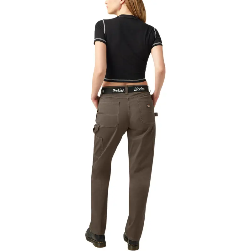 Dickies Casual Pants Women's Brown-1