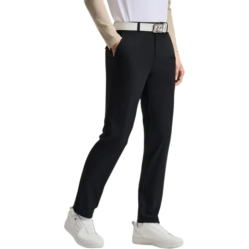 FILA Golf Series Casual Pants Men's Pitch Black-5