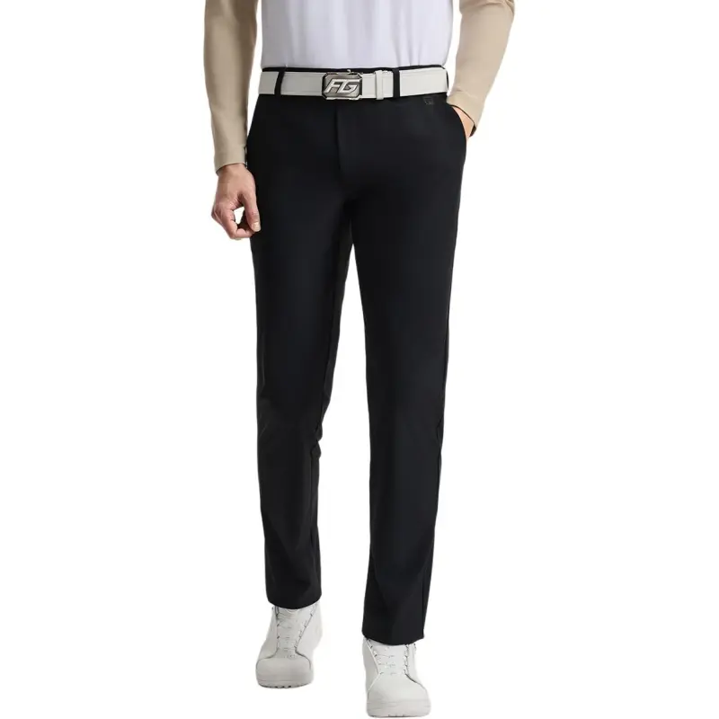 FILA Golf Series Casual Pants Men's Pitch Black-3