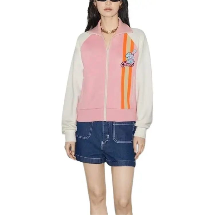 GUCCI SS24 Sweatshirt Women's Pink-1