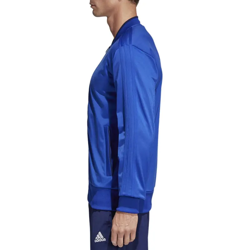 Adidas CONDIVO Jackets Coats Men's Blue/White-4