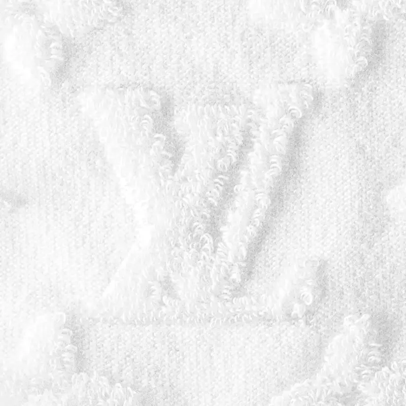 LOUIS VUITTON FW25 Mid Calf Socks Men's 1 Pack White-1