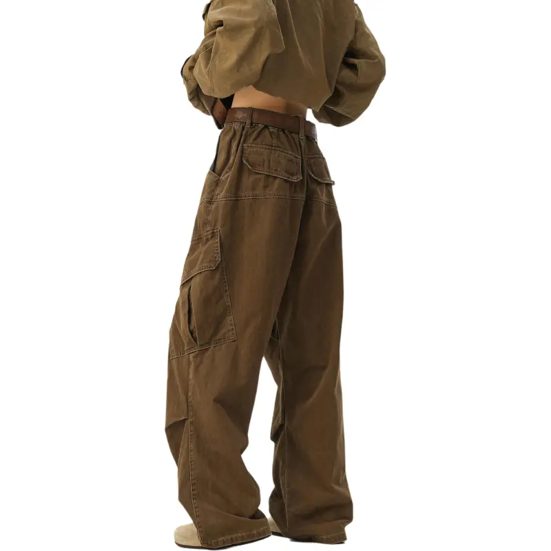 H.V.G.A Cargo Pants Unisex Black-7