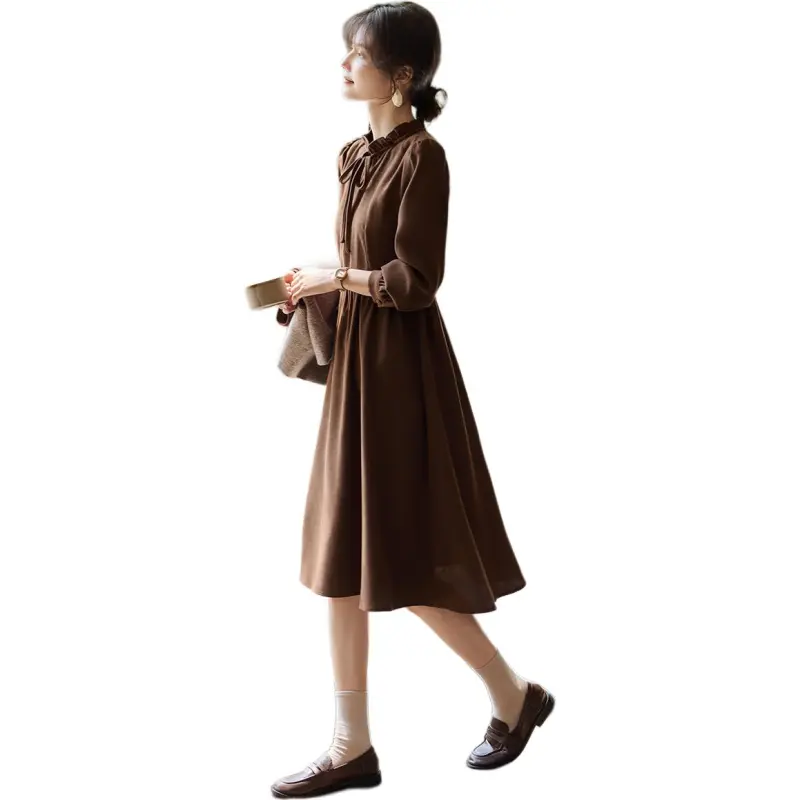 XWI Casual Suit Women's Dark Coffee-2
