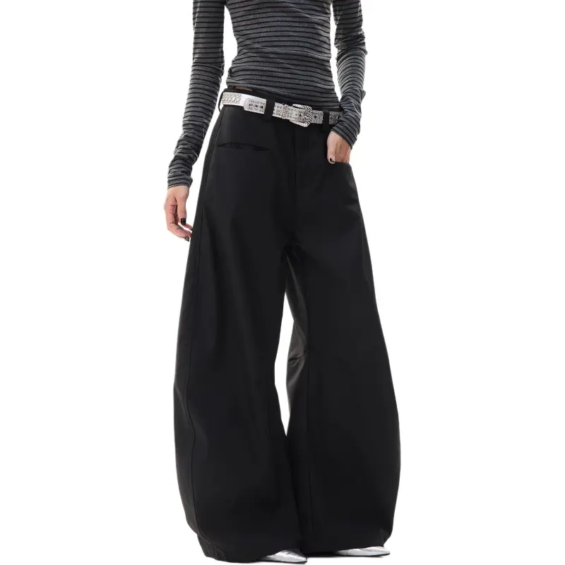 KVIV Suit Trousers Men Black-2
