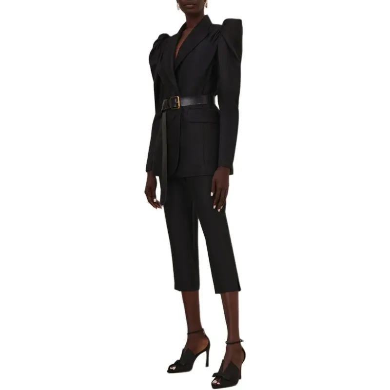Zimmermann SS25 Casual Pants Women's Black-5