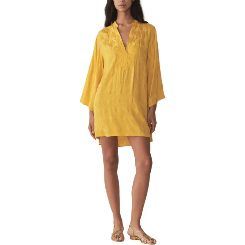 DOEN LEONA DRESS Long Sleeved Dress Women's-3