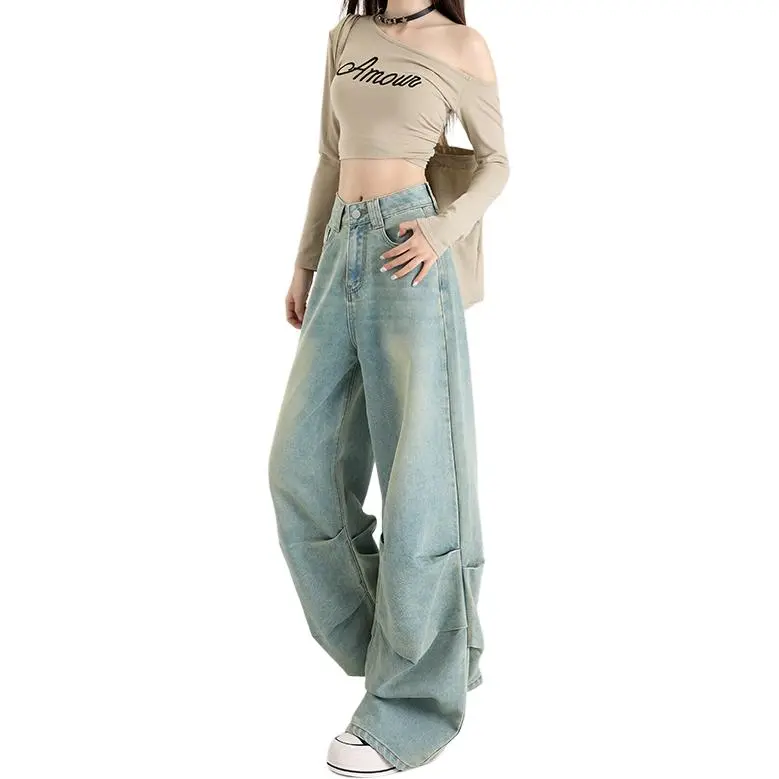 Kazakhstan Jeans Women's Nostalgic Blue-2
