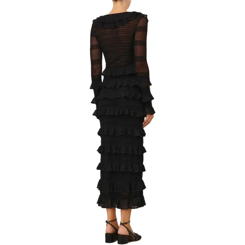 Zimmermann Illustration Frilled Skirt-3