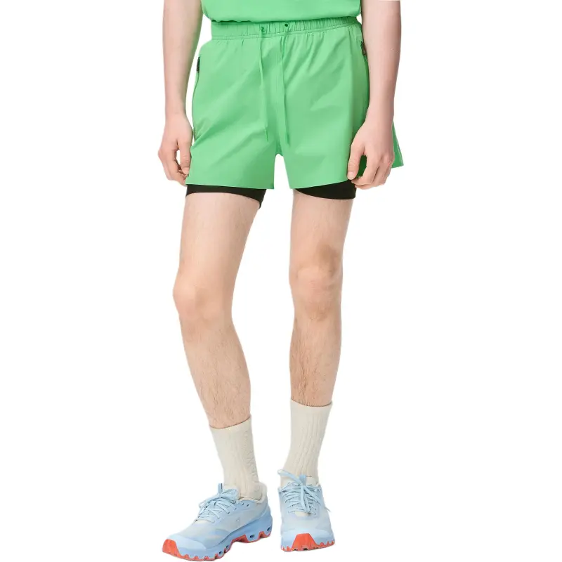LOEWE x On SS25 Sports Shorts Men's Green-1
