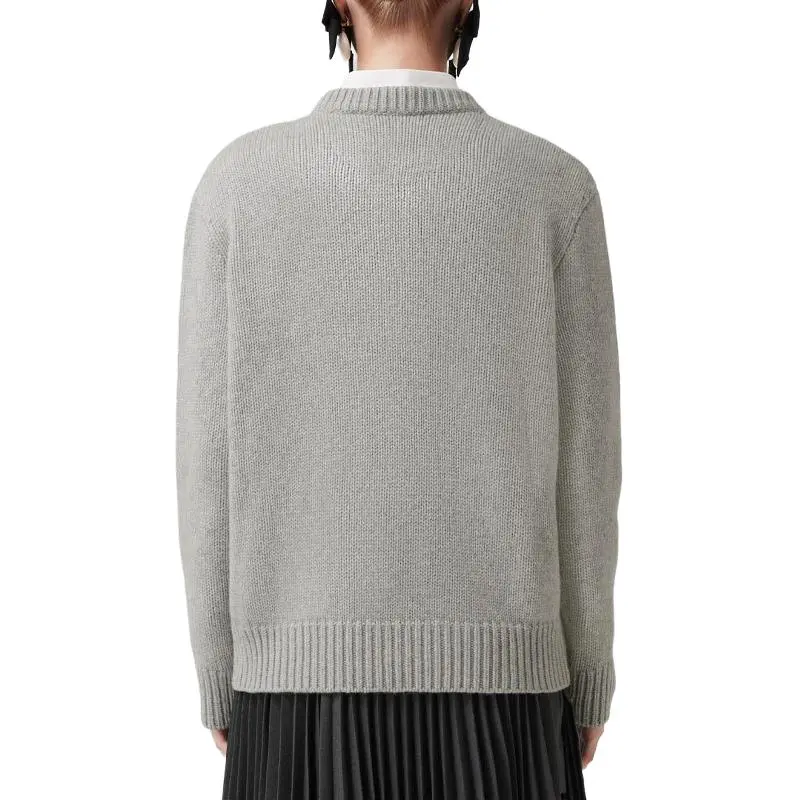 Burberry FW22 Sweater Women's Gray-2